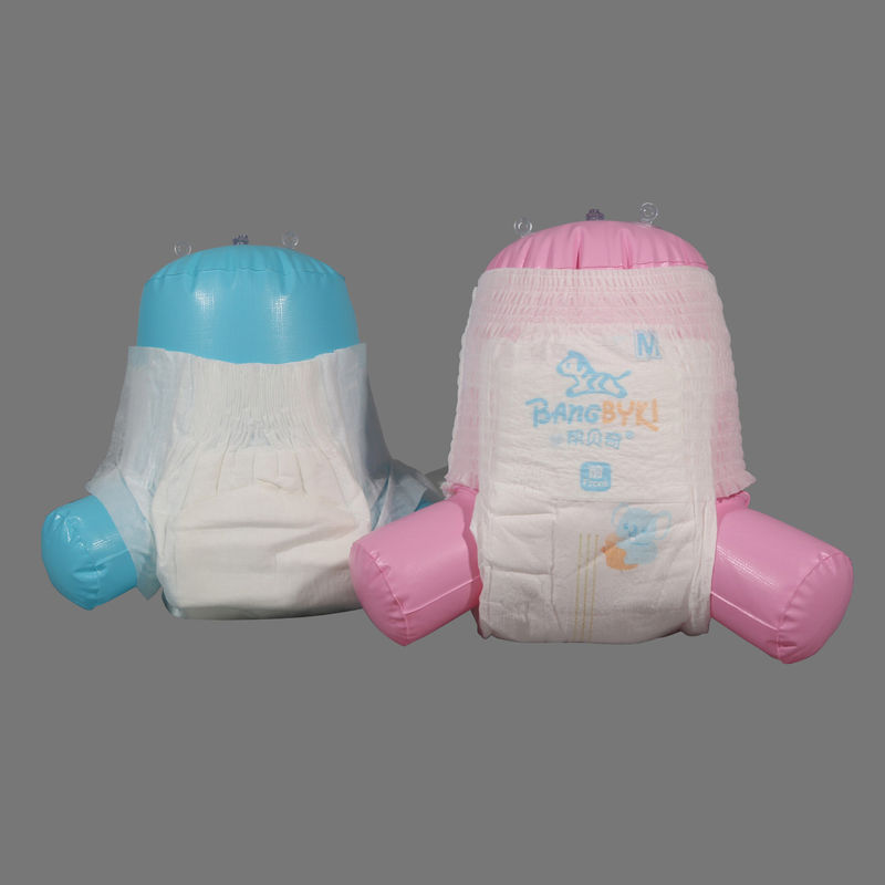 OEM ODM Eco Friendly Disposable Nappies With 3D Leakage Guard